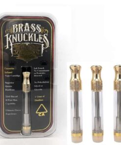 Buy Brass Knuckles High THC Vape Cartridges Online UK