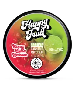 Buy Happy Fruit (Gummies) – 100MG Cherry Lifted Limeade Online in the UK