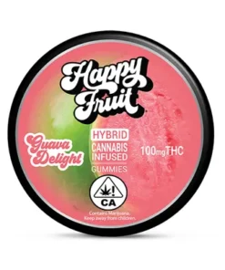 Buy Happy Fruit (Gummies) – 100MG Guava Delight Online in the UK