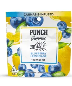 Buy Punch Gummies – 100MG Blueberry Lemonade Online in the UK