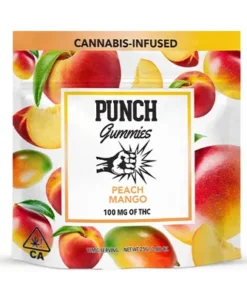 Buy Punch Gummies – 100MG Peach Mango Online UK