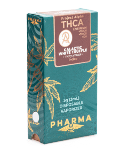 PharmaTHC Project Alpha THCa Live Resin Disposable – Galactic White Truffle (3 gram)