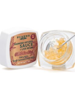 PharmaTHC THCa Live Resin Diamond Sauce – GMO Cookies (2 grams)